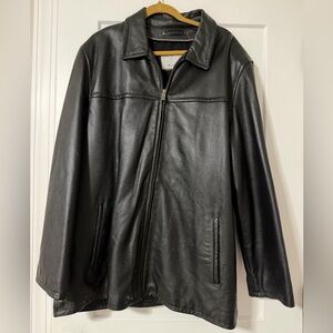 Wilsons Leather Black Jacket